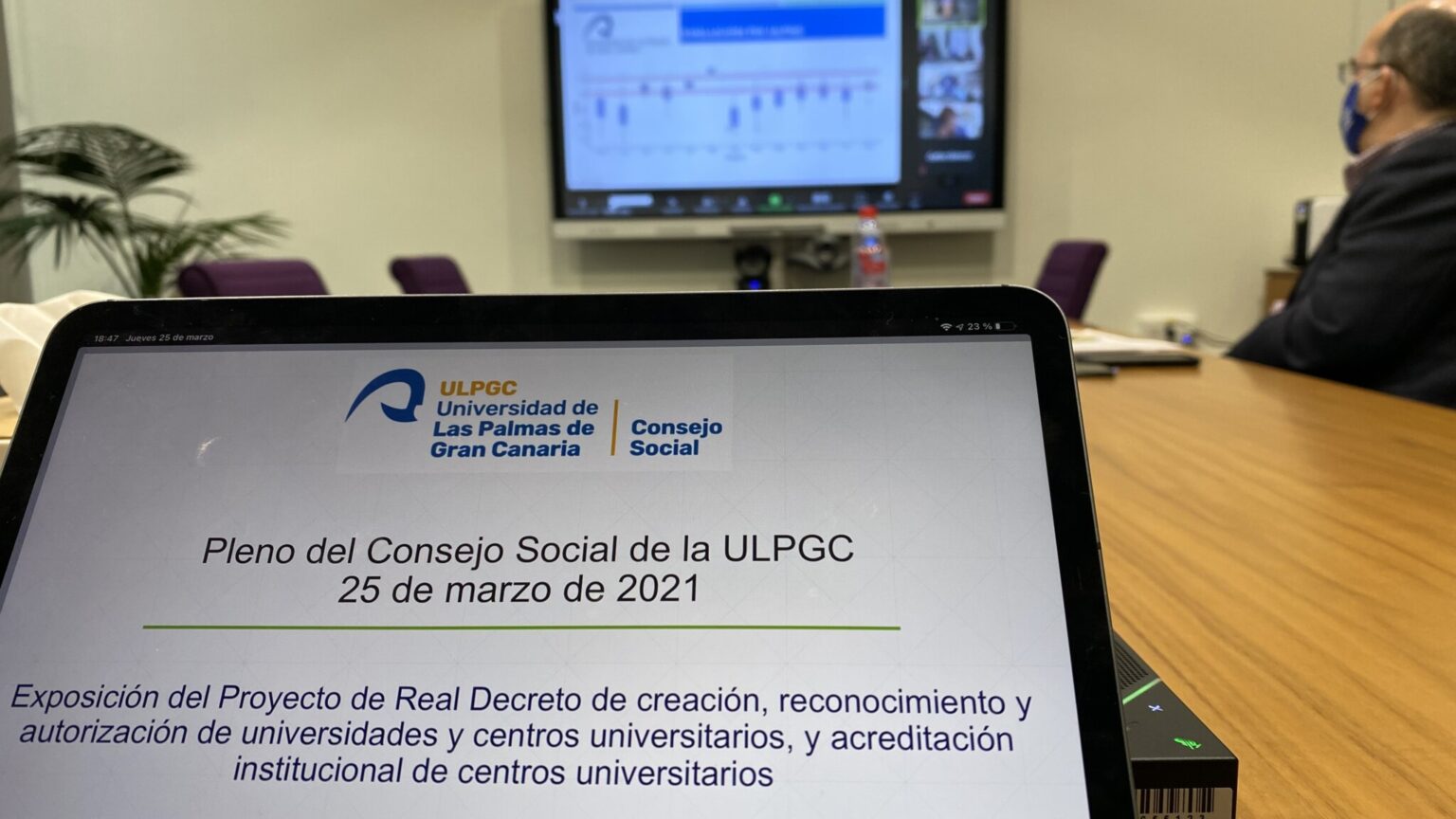 The Social Council will Support the Rector so the ULPGC Meets the